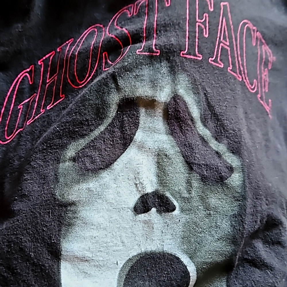 Youth Ghost Face Black Tee (S) - Picture 3 of 4